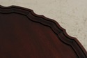 72809: HENKEL HARRIS Mahogany Pie Crust Tilt Top T