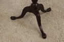 72809: HENKEL HARRIS Mahogany Pie Crust Tilt Top T