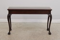 L72810: STICKLEY Mahogany Inlaid Console Table