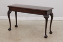L72810: STICKLEY Mahogany Inlaid Console Table