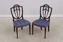 72815: Pair Of KINDEL Grand Rapids Mahogany Shield