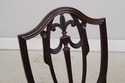 72815: Pair Of KINDEL Grand Rapids Mahogany Shield
