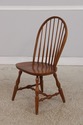 72824: Set of 6 HITCHCOCK Oak Windsor Style Dining
