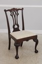 72833: Set of 6 STICKLEY Mahogany Chippendale Dini