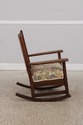 F72837: Antique L&JG STICKLEY Mission Oak Rocking 
