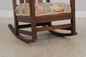 F72837: Antique L&JG STICKLEY Mission Oak Rocking 