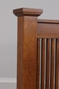 72840: STICKLEY Mission Oak King Size Spindle Prai