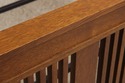 72840: STICKLEY Mission Oak King Size Spindle Prai
