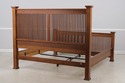 72840: STICKLEY Mission Oak King Size Spindle Prai
