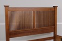 72840: STICKLEY Mission Oak King Size Spindle Prai