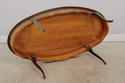72843: Italian Marquetry Inlaid Oval French Style 
