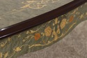 72843: Italian Marquetry Inlaid Oval French Style 
