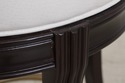 72846: Set of 4 White Leather Revolving Seat Bar S