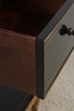 73049: Regency Black & Gold 5 Tier Etagere Bookshe