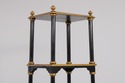 73049: Regency Black & Gold 5 Tier Etagere Bookshe