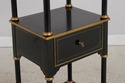 73049: Regency Black & Gold 5 Tier Etagere Bookshe