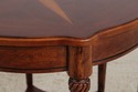 L72853: Cherry Inlaid Top Regency Style Lamp Table