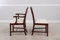 L72883: Set of 8 MAITLAND SMITH Chippendale Mahoga