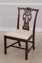 L72883: Set of 8 MAITLAND SMITH Chippendale Mahoga
