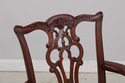 L72883: Set of 8 MAITLAND SMITH Chippendale Mahoga
