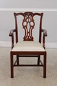 L72883: Set of 8 MAITLAND SMITH Chippendale Mahoga