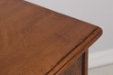 L72888: WRIGHT TABLE CO William & Mary Style Walnu