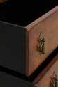 L72888: WRIGHT TABLE CO William & Mary Style Walnu