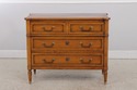 72890: Antique French Louis XVI 2 Over 2 Drawer Co