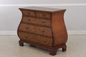 72906: ETHAN ALLEN Inlaid Townhouse Burl Wood Bomb