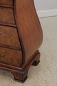 72906: ETHAN ALLEN Inlaid Townhouse Burl Wood Bomb