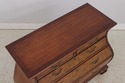 72906: ETHAN ALLEN Inlaid Townhouse Burl Wood Bomb