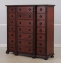 72908: HENREDON Ralph Lauren Mahogany 21 Drawer Ge