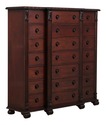72908: HENREDON Ralph Lauren Mahogany 21 Drawer Ge