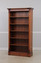 L72912: English Style Walnut Open Bookcase