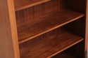 L72912: English Style Walnut Open Bookcase