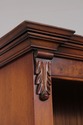 L72912: English Style Walnut Open Bookcase