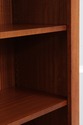 L72912: English Style Walnut Open Bookcase