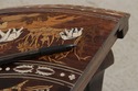 72925: Vintage Anglo Indian Round Inlaid Coffee Ta