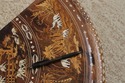 72925: Vintage Anglo Indian Round Inlaid Coffee Ta