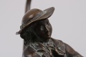 F72934: THEODORE ALEXANDER Bronze Sculpture Of Man