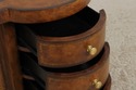 72936: Leather Surface 4 Drawer Lamp Occasional Ta
