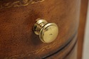 72936: Leather Surface 4 Drawer Lamp Occasional Ta