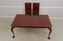 L72937: STICKLEY Mahogany Inlaid Ball & Claw Dinin