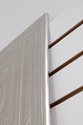72933: Large Embossed Silver Plated Tall Pier Mirr