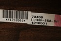 72945: STICKLEY Mission Oak Tall Bookcase w. Cabin