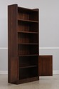 72945: STICKLEY Mission Oak Tall Bookcase w. Cabin