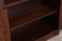 72945: STICKLEY Mission Oak Tall Bookcase w. Cabin
