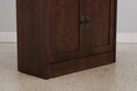 72945: STICKLEY Mission Oak Tall Bookcase w. Cabin