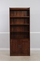 72945: STICKLEY Mission Oak Tall Bookcase w. Cabin