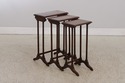 72967: THEODORE ALEXANDER Set of 3 Mahogany Nestin